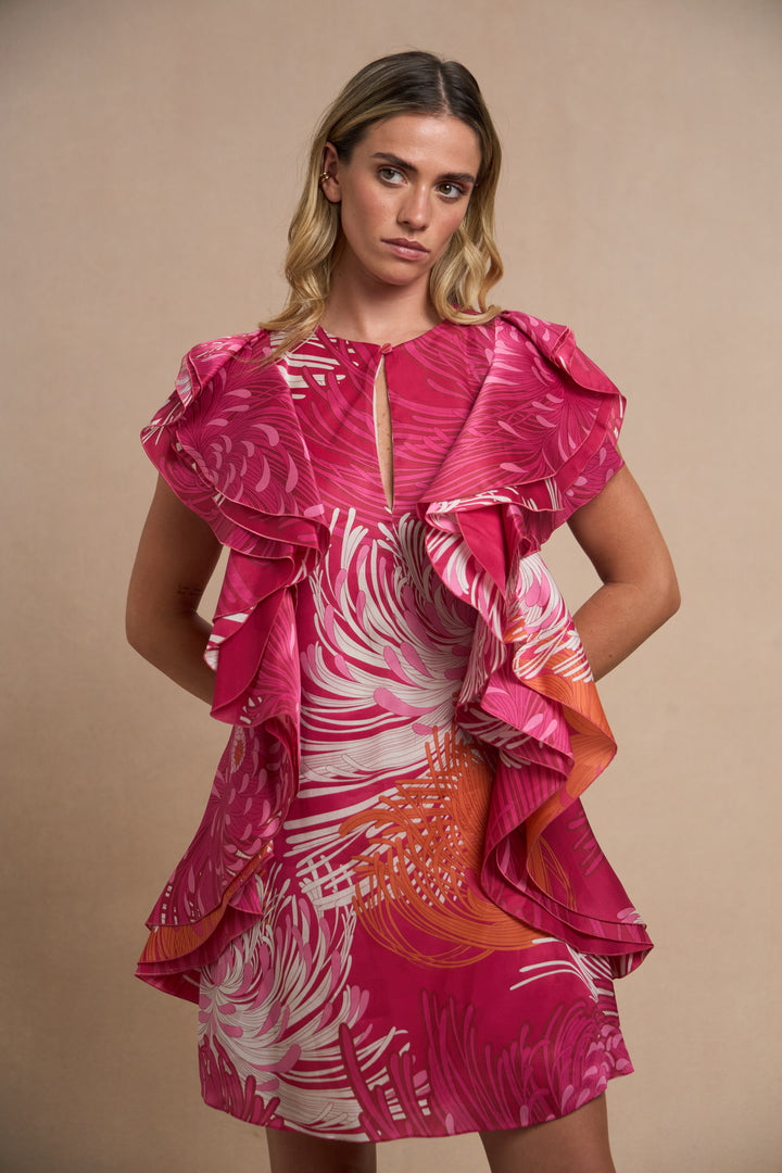 Gucci Pink Print Dress by Frida Giannini (SS 2013)