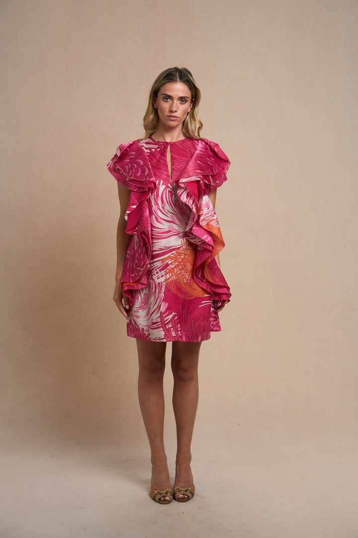 Gucci Pink Print Dress by Frida Giannini (SS 2013)