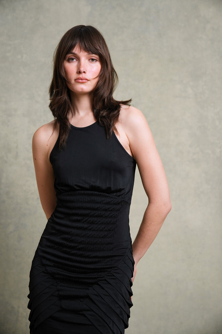 Gucci Black Backless Dress by Tom Ford (c. 2000s)