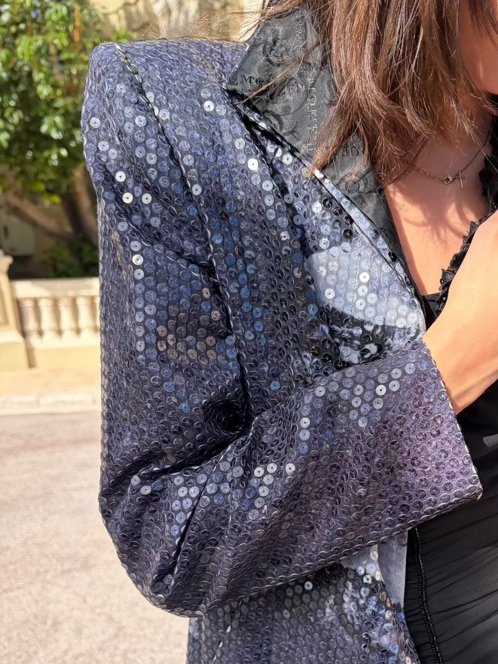Alexander McQueen 'Drei Mädchen' Sequin Coat (AW 1998)