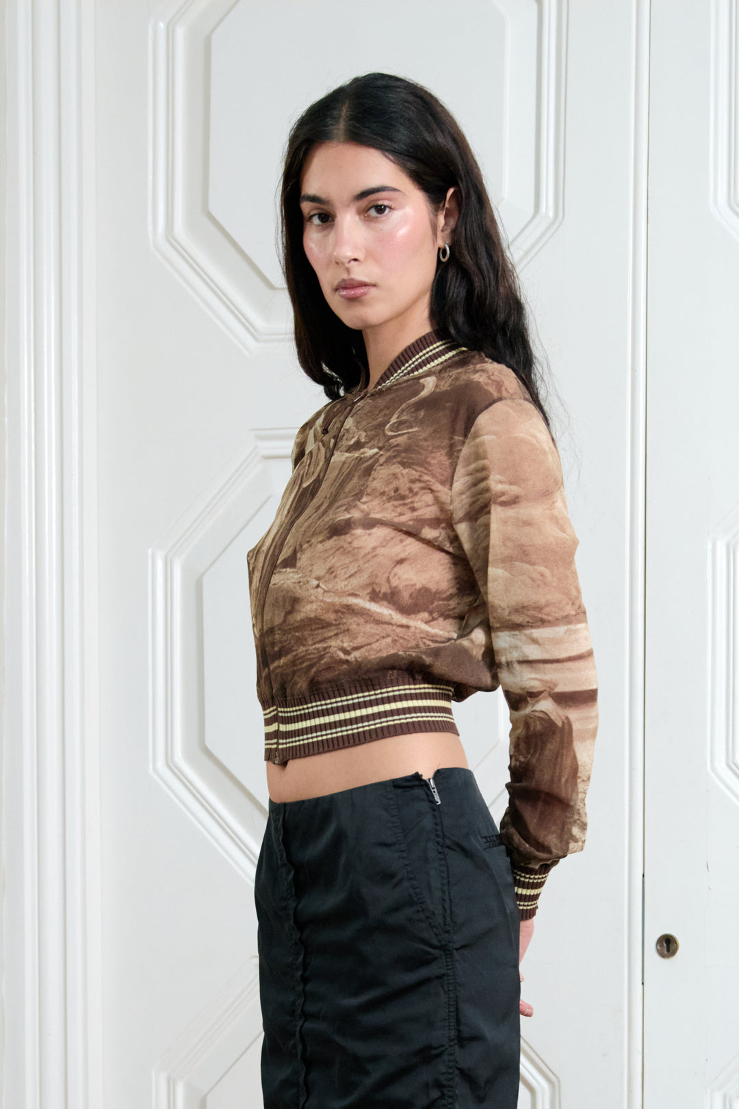 Jean Paul Gaultier Mesh Bedouins Bomber Jacket (SS 1998)