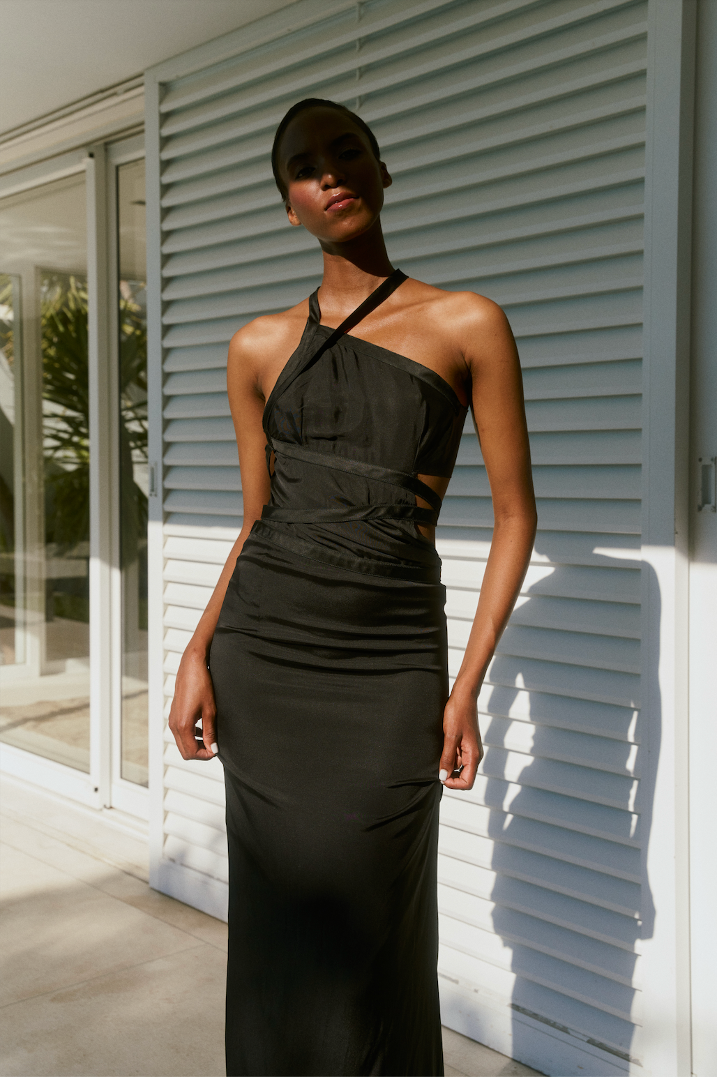 Gucci Black Bondage Dress by Tom Ford (AW 2003)