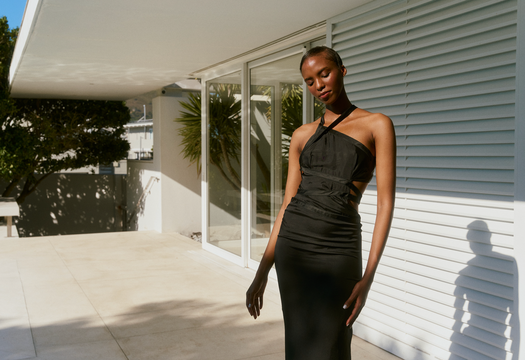 Gucci Black Bondage Dress by Tom Ford (AW 2003)