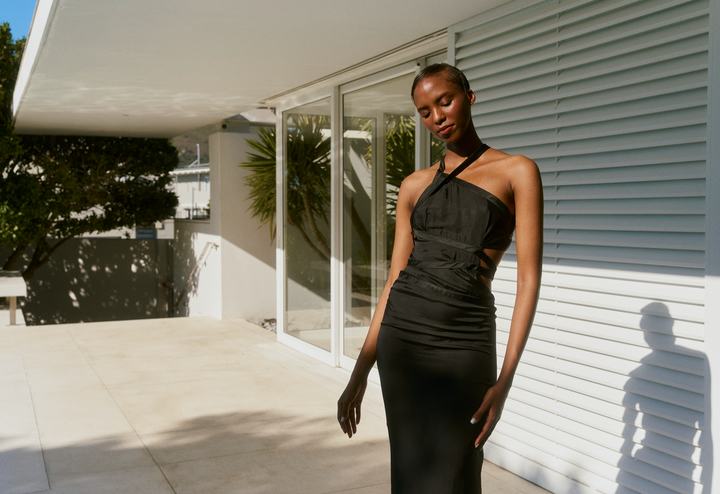 Gucci Black Bondage Dress by Tom Ford (AW 2003)