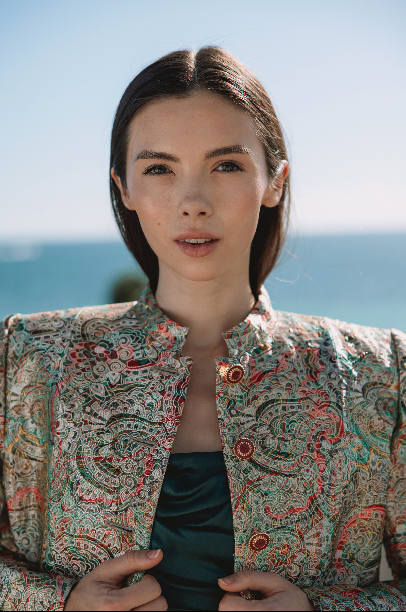 Yves Saint Laurent Lamé Brocade Jacket (c.1991)