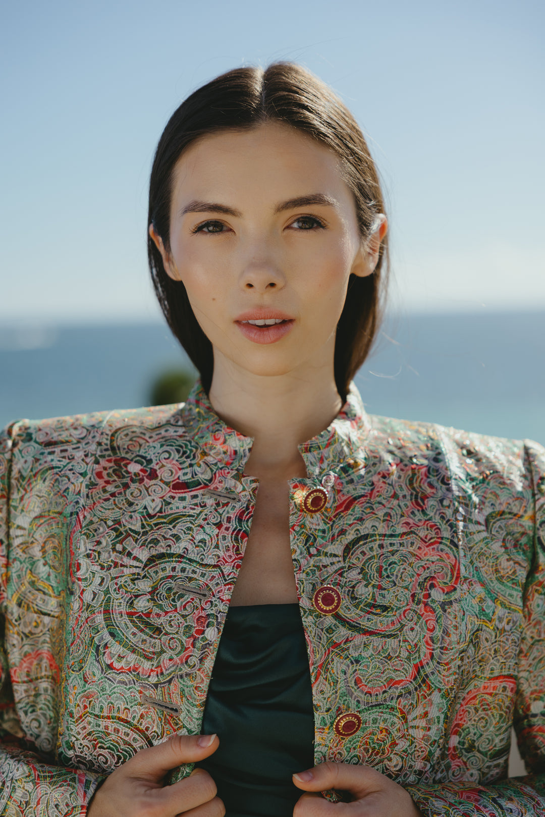 Yves Saint Laurent Lamé Brocade Jacket (c.1991)