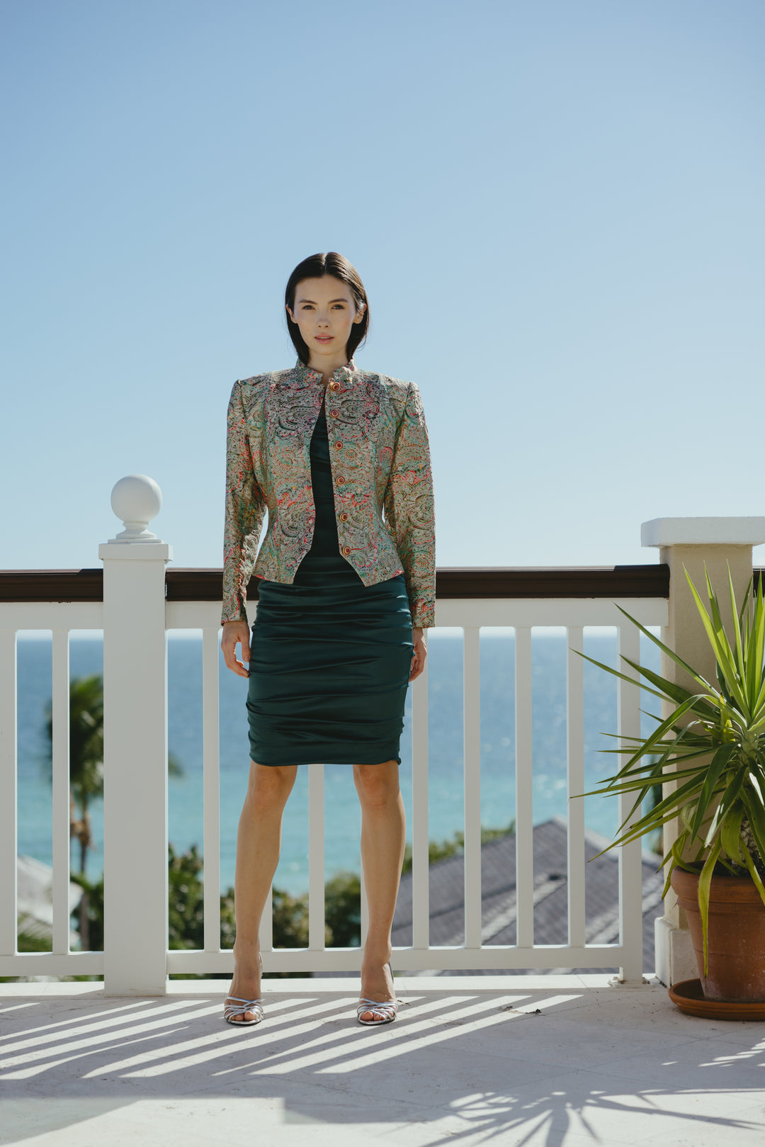 Yves Saint Laurent Lamé Brocade Jacket (c.1991)