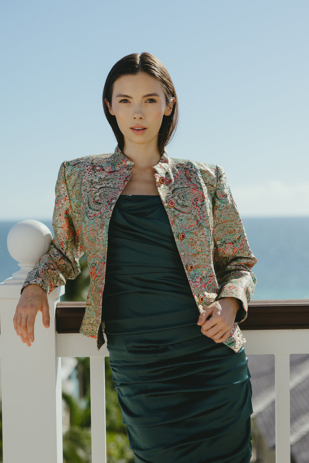 Yves Saint Laurent Lamé Brocade Jacket (c.1991)