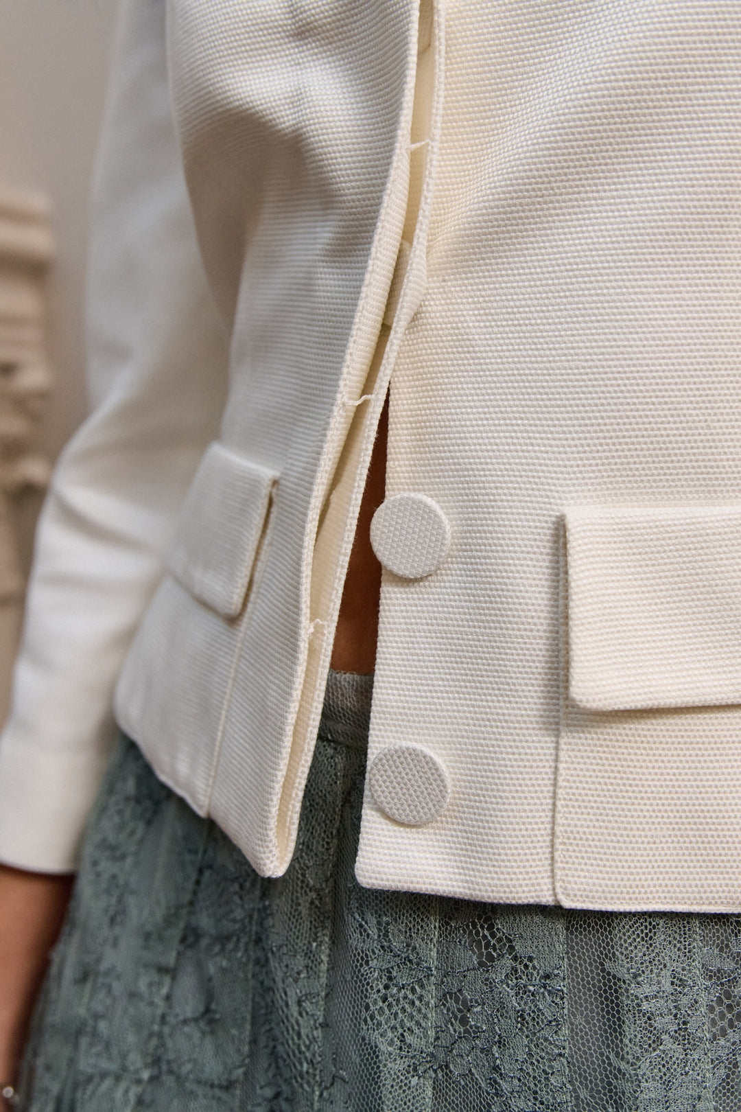 Christian Dior Ivory Jacket by John Galliano (Cruise 2008)