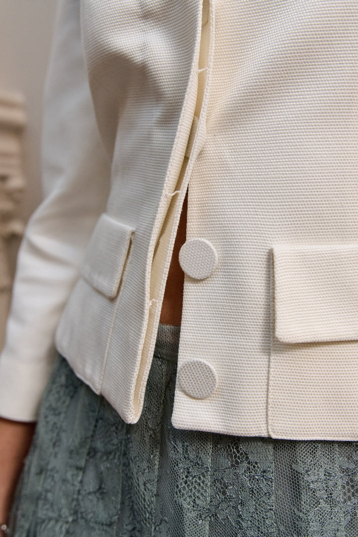 Christian Dior Ivory Jacket by John Galliano (Cruise 2008)