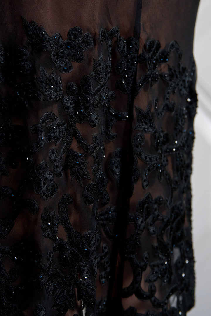 Loewe Embellished Bias Cut Dress (c.1990s)