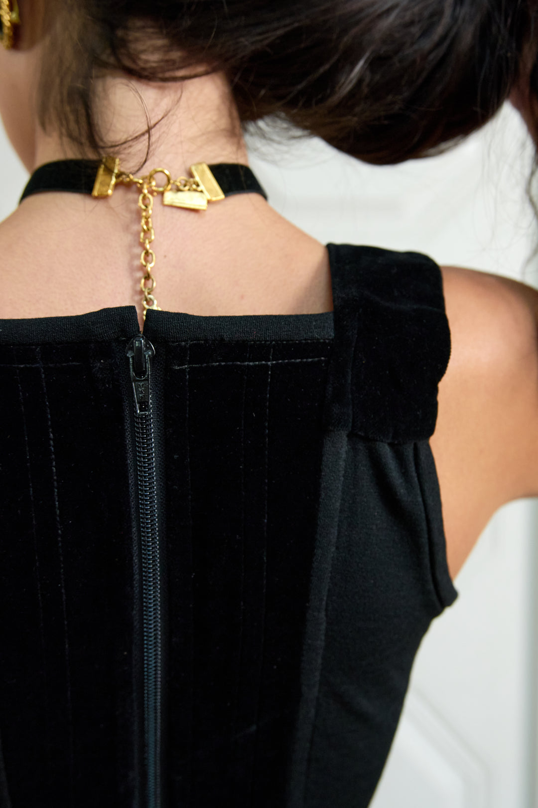 Vivienne Westwood Black Velvet Corset (AW 1991)