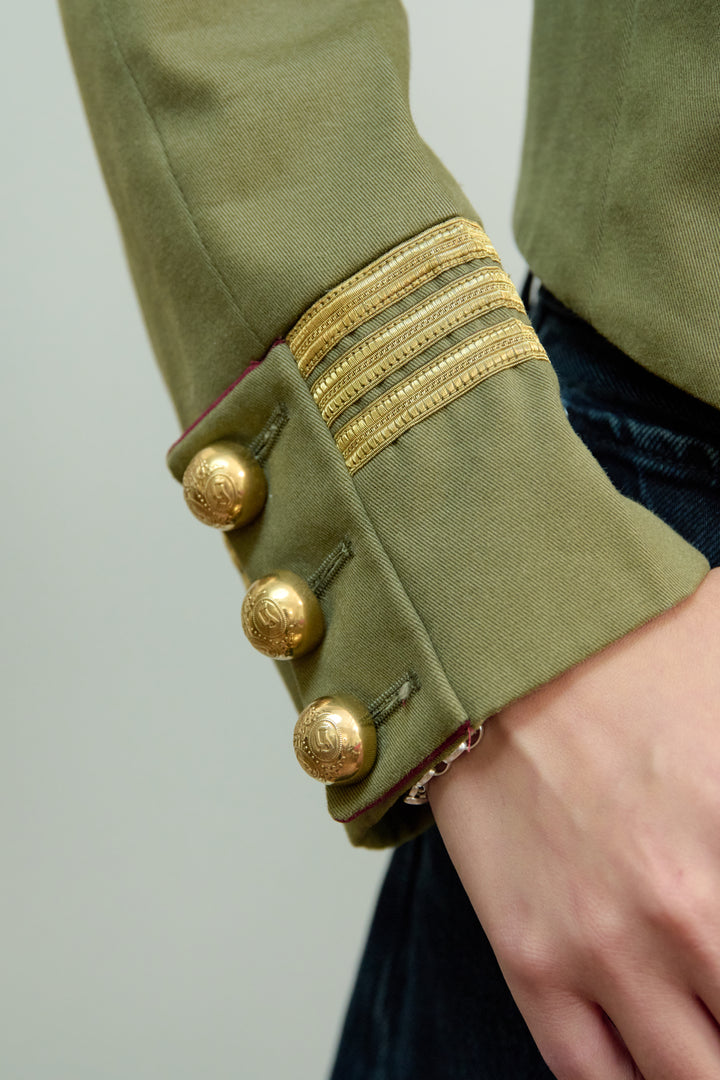 Gucci Military Inspired Jacket by Frida Giannini (SS 2015)